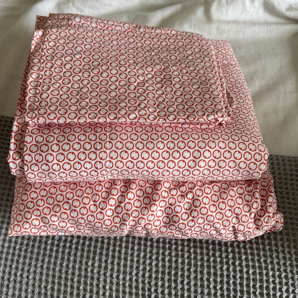 Serena & Lily pimento classic ring Sheet Set, Queen